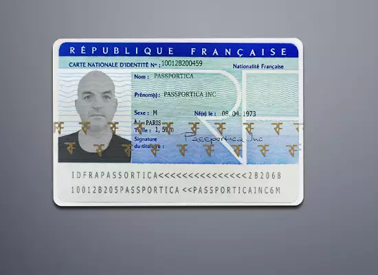 FRANCE ID CARD - priority Doc Express